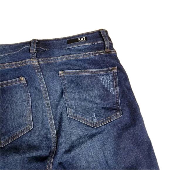 Kut from the Kloth Mia High Rise Slim Fit Skinny (Dark Goodly Wash) Size 2 - Picture 15 of 16